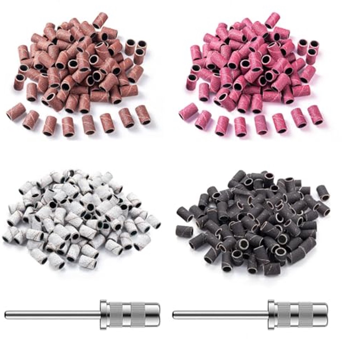 Nagel Schuurbanden Korrel 200 voor Manicure en Pedicure - 2 Stuks