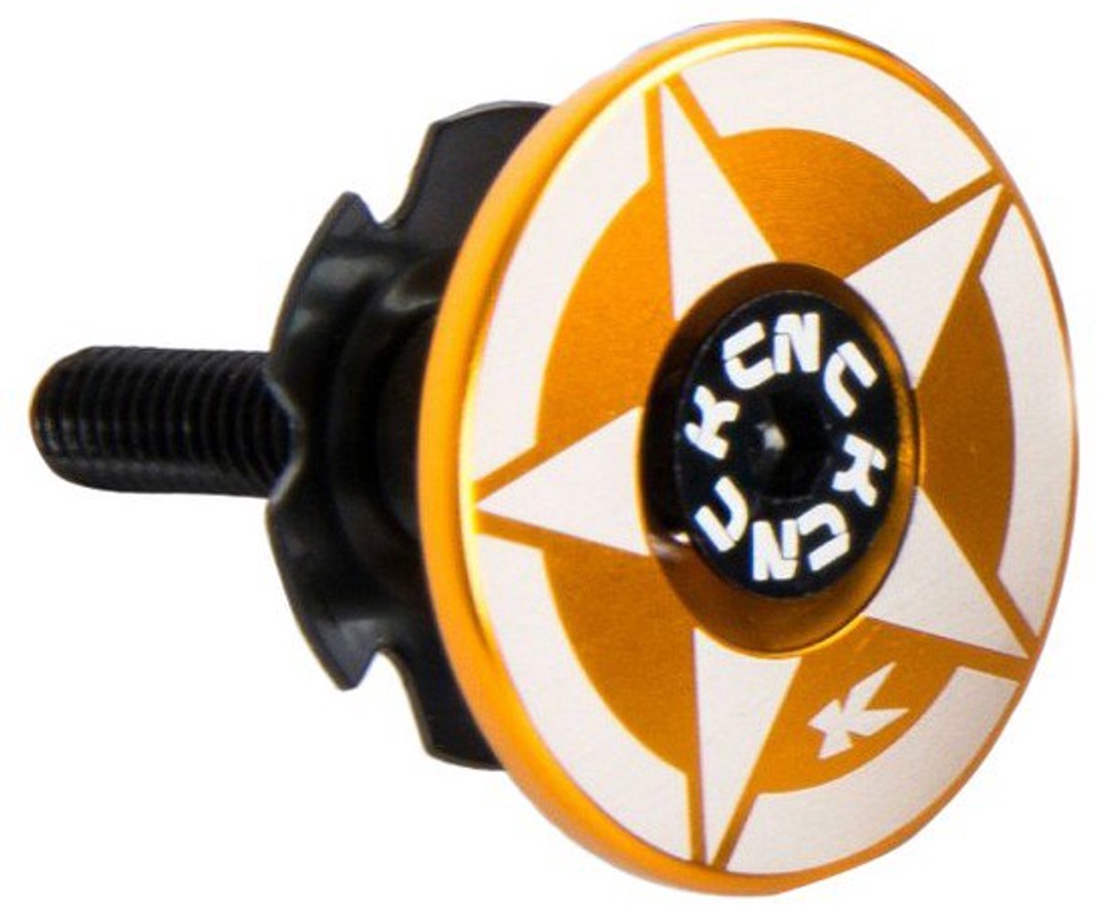 Kcnc Star Cap Kit Ii 1 1/8 Spider Balhoofdset Oranje,Zwart 1 1/8´´