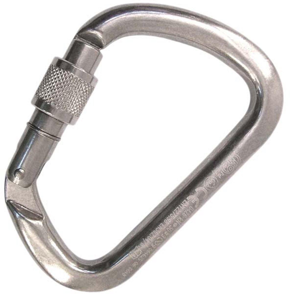 Kong Italy Aluminium Extra Grote Schroefhaak Zilver