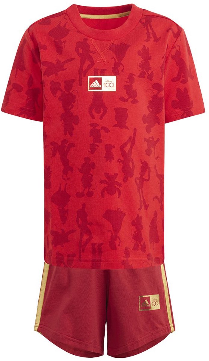 Adidas Disney 100 Set 3-4 Years Kinderen Goud