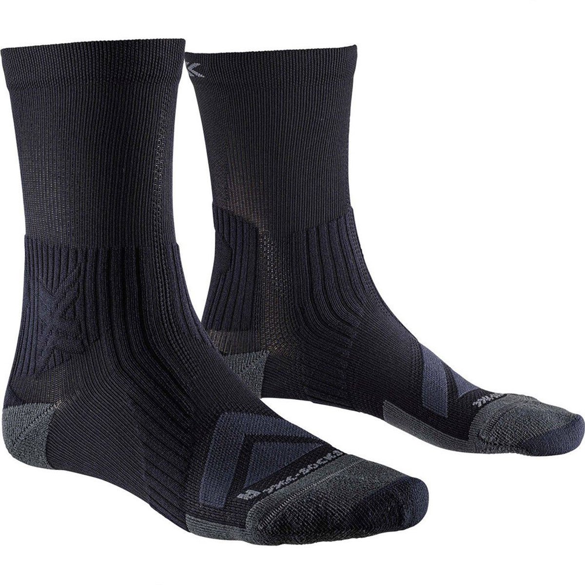 X-socks Bike Expert Crew Sokken Zwart