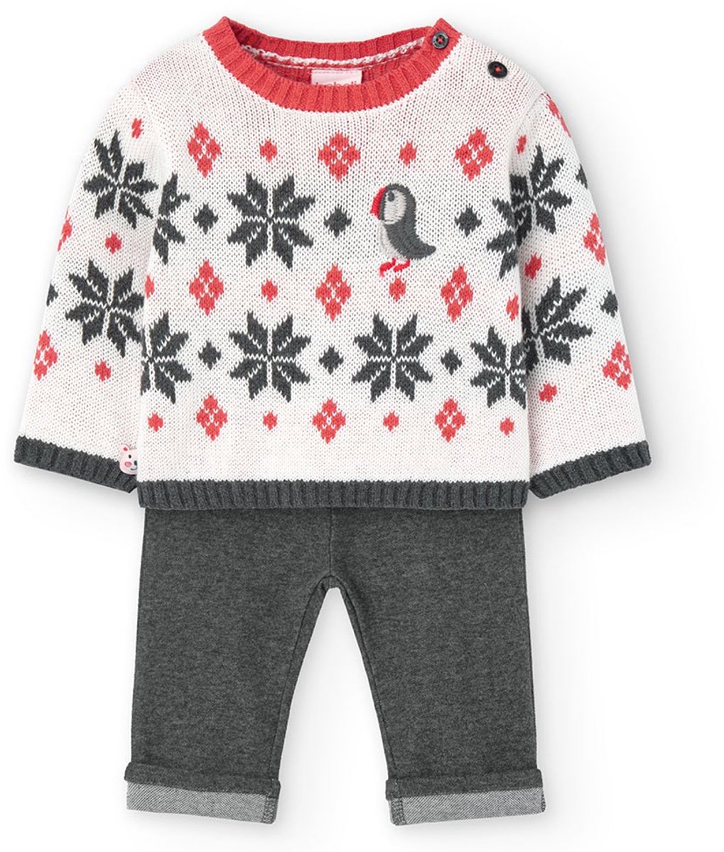 Boboli Knit Set Met Lange Mouwen Veelkleurig 18 Months Jongen