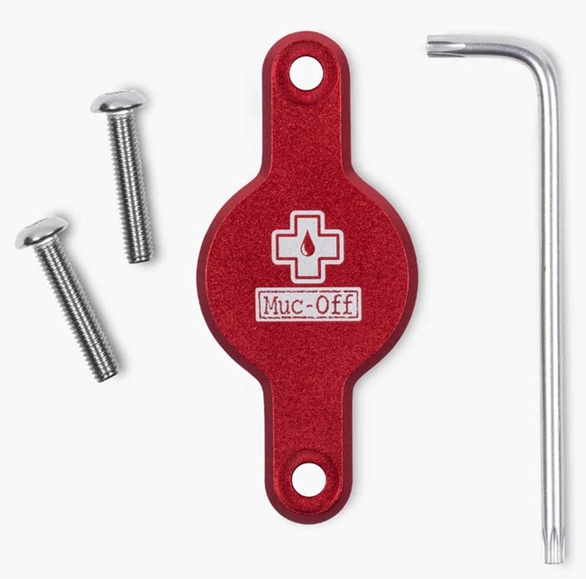 Muc Off Secure Tag Locatorhouder Rood