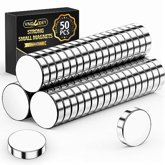 KOBOKO 100 Stuks Neodymium Magneten - 3 x 2 mm Mini-Magneten - Sterk