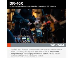 Digitale audio-recorder en USB audio-interface