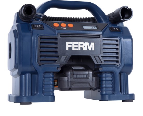 FERM - F-Power - CRM1054_S - Compressor - set - 20V - 2.0Ah - Accu - en ...