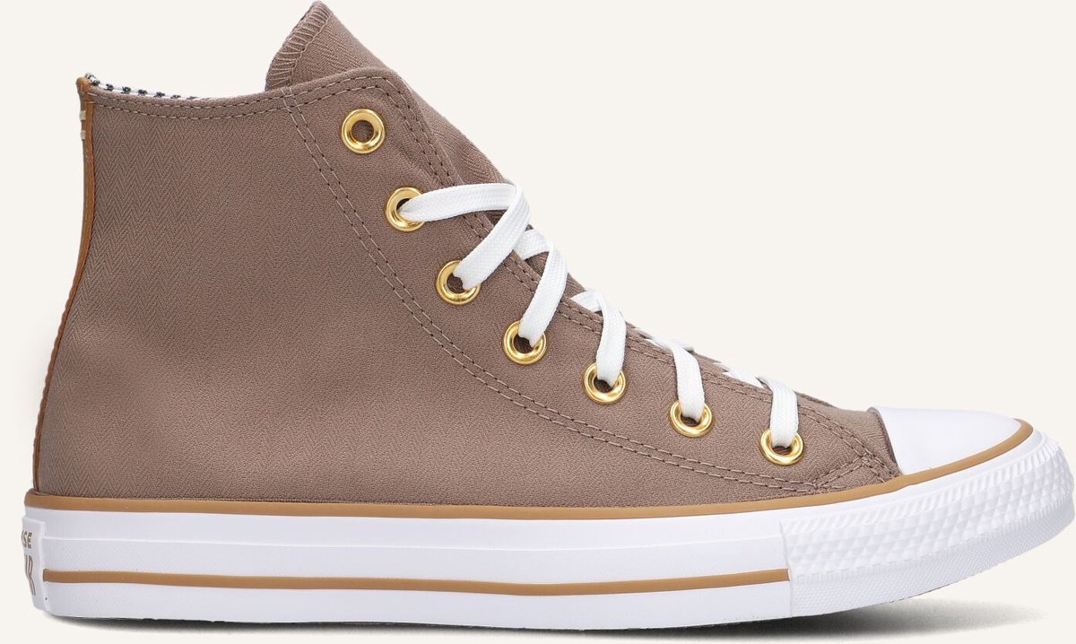 Converse Chuck Taylor All Star Herringbone Sneakers Dames Taupe
