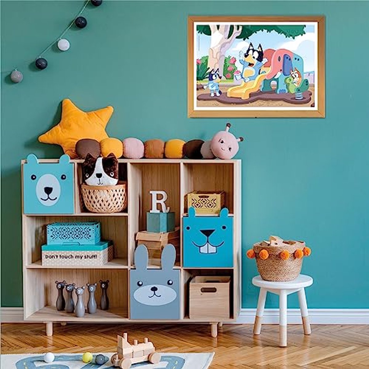 Supercolor Puzzel - 104 Stukken - Cartoon Dieren voor Kinderen van 6 Jaar