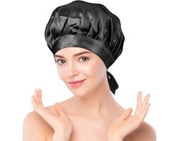 100% Mulberry Zijde Slapend Hoedje, Ademend Antislip Hoofdbedekking voor Gezond Haar
