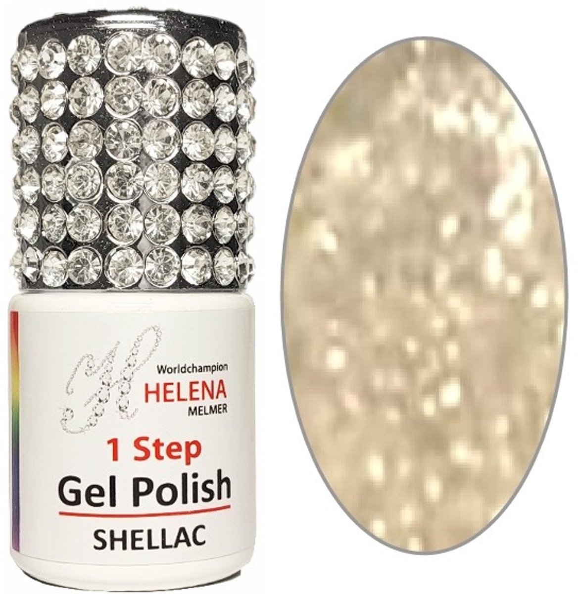 Helena - 1 Step Gel Polish - Gouden Glitters - 028