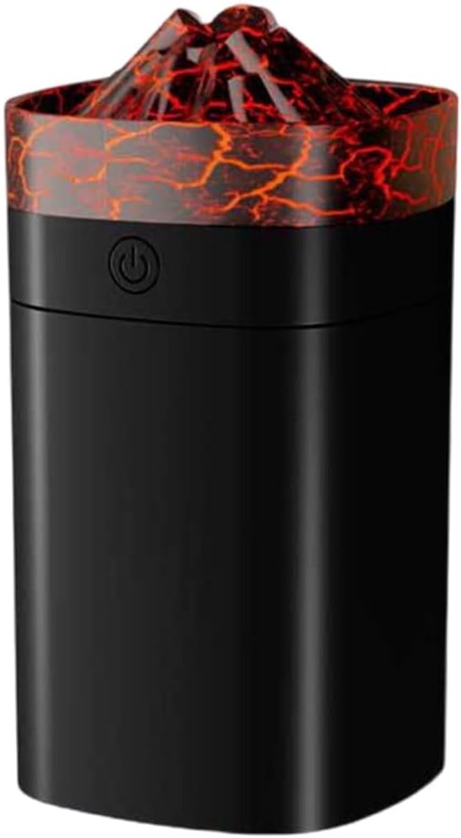 400ml Volcano Luchtbevochtiger Kleurrijke USB Diffuser Luchtbevochtiger Bureau Stille Luchtbevochtiger voor Thuis Slaapkamer Kantoor Gebruik