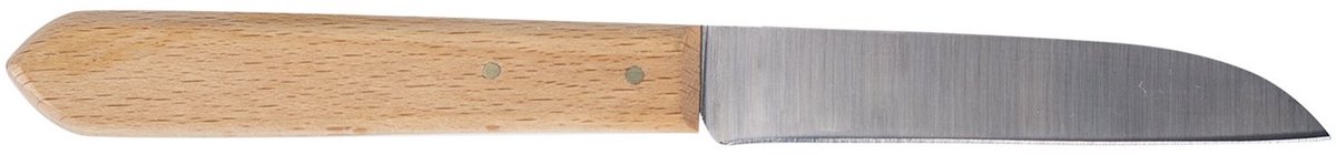 Homey’s Klompenmesje – 9 cm – Carbonstaal – Beukenhout