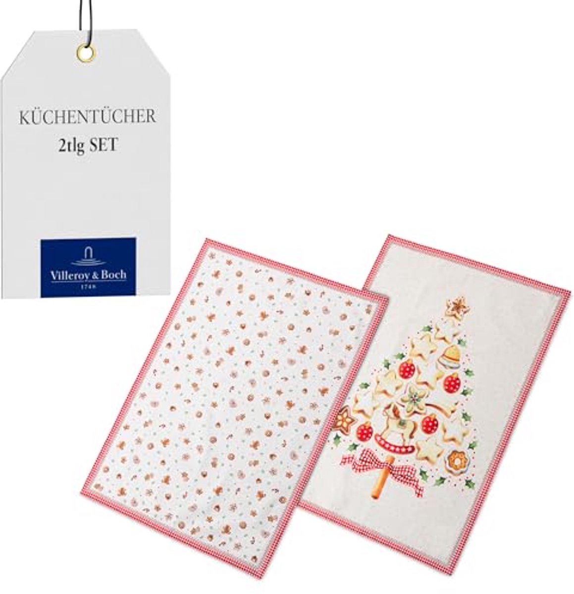 Keukendoeken Winter Bakery Delight, 50x70 cm, 2 Stuks