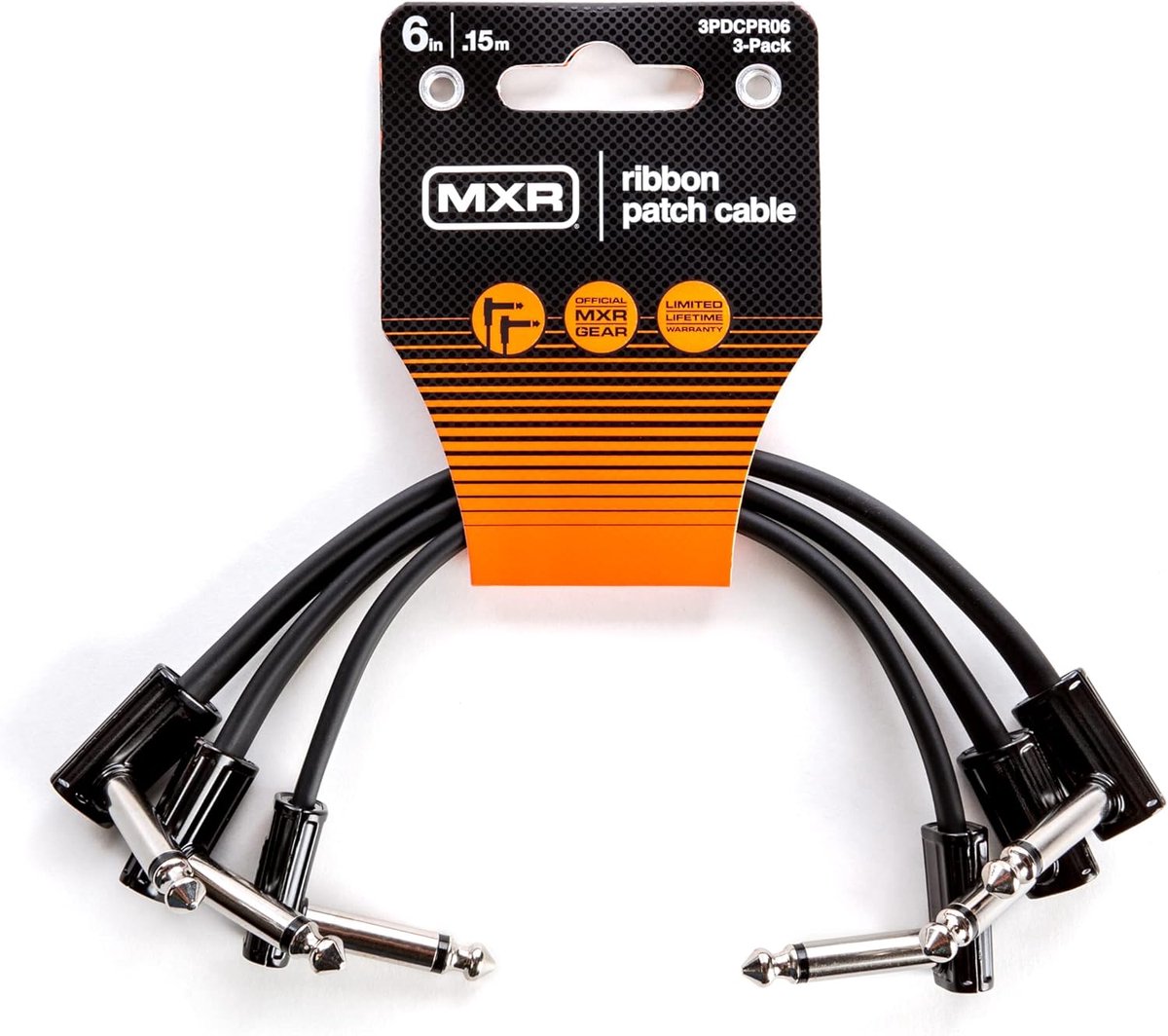 Accessories/MXR/CABLES / Patch/Slim Jack patch cable 15cm, pack of 3