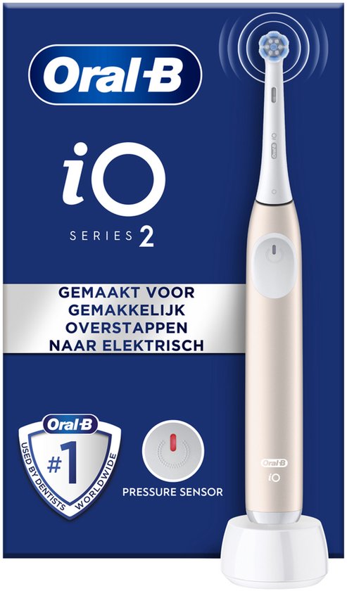 Oral-B iO2 Elektrische Tandenborstel - Calm Pink - 1 stuk