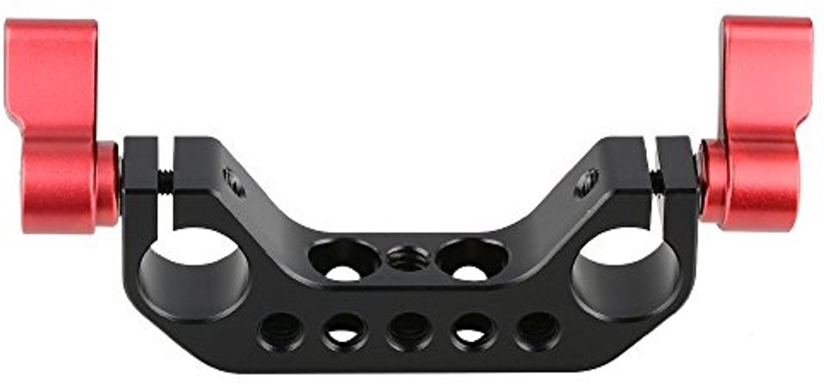 15mm Staafklem met 1/4"-20 Draad voor DSLR Camerarig