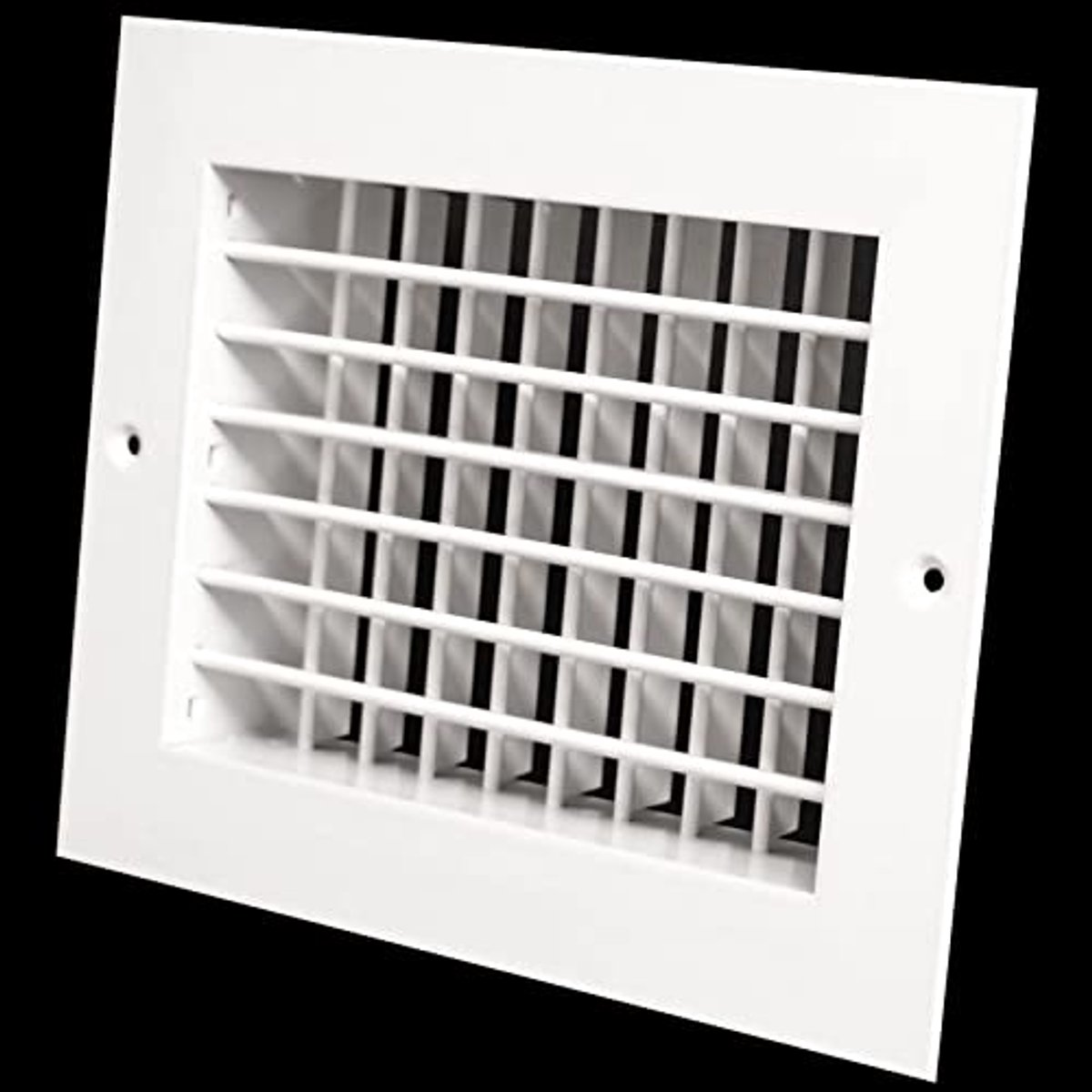 Aluminium Dubbele Doorbuiging Luchttoevoer HVAC Diffuser 12 inch - Verstelbare Ventilatie met Volledige Controle