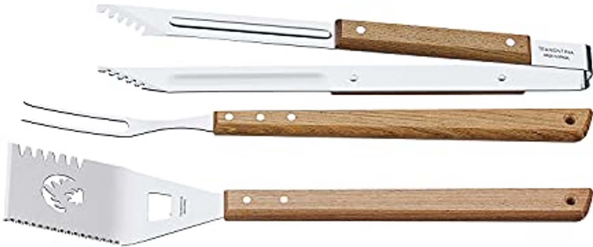 3-delige BBQ Gereedschap Set voor de Perfecte Grillervaring