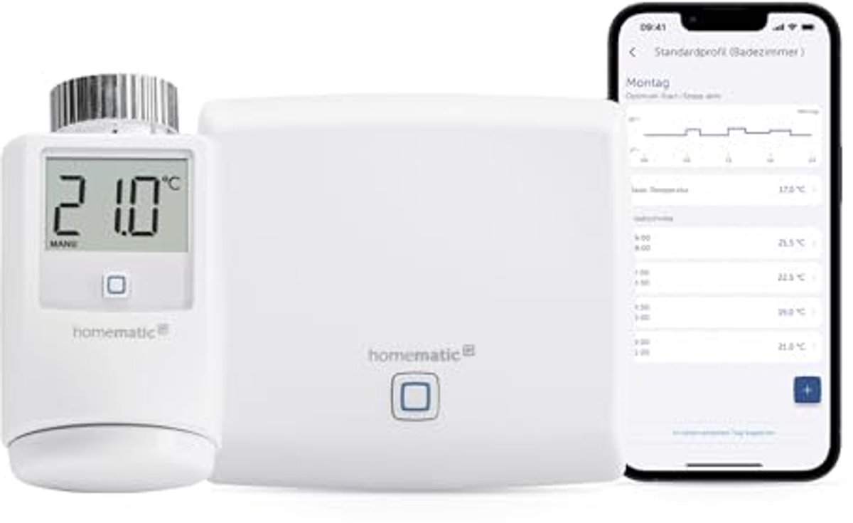 Slimme Starterset Mini Verwarming met Radiatorknop en Intelligente Aansturing
