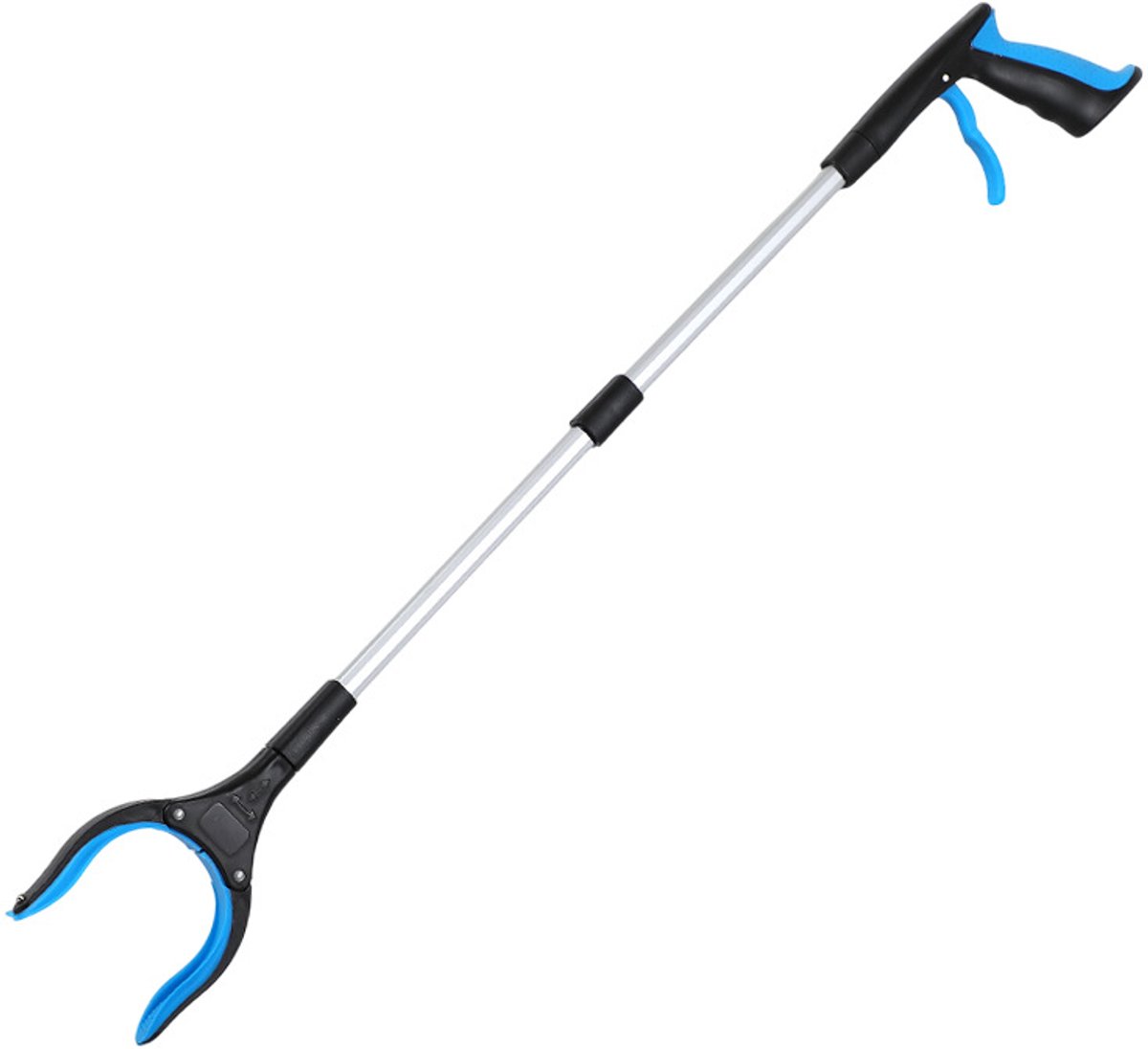 Grijpgereedschap- 82 cm telescopische grijper voor senioren- extra lang- lichtgewicht en praktisch voor het oprapen van afval- huisvuil en tuinafval