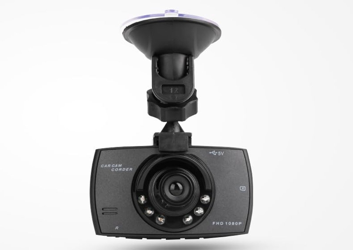 Dashcam Full HD 1080P met 170 Graden Kijkhoek en Automatische Loopfunctie