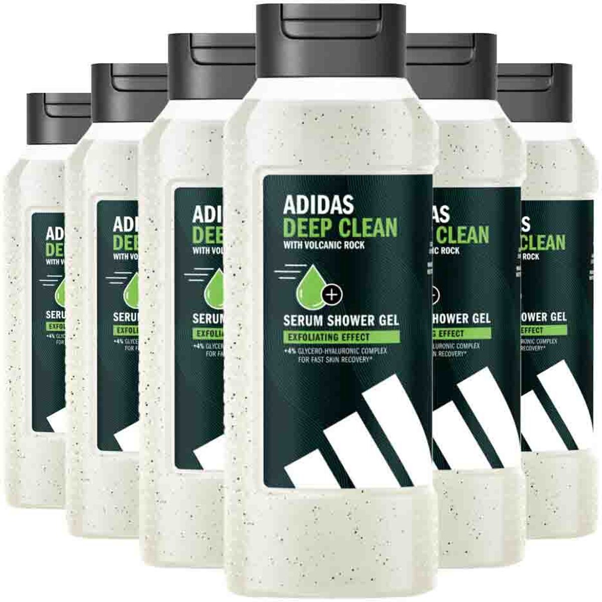 Adidas Shower Gel Active Skin & Mind Deep Clean - 6 x 400 ml - Voordeelverpakking