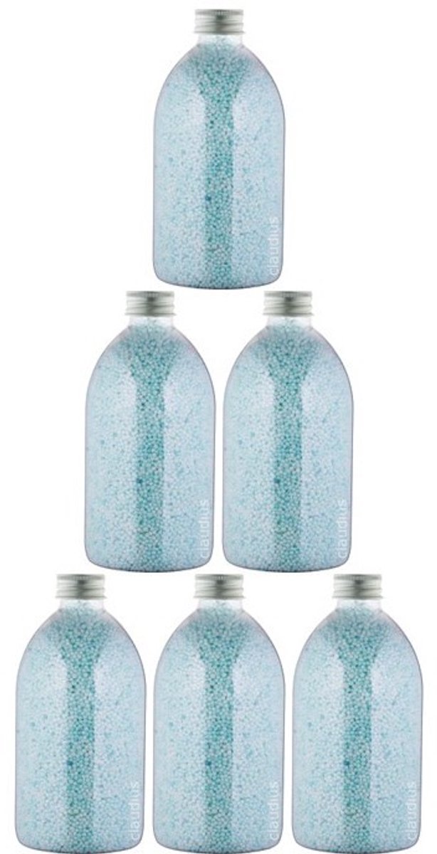 Badkaviaar Hamam - 400 gram - met aluminium dop - set van 6 stuks - bad parels voor in bad