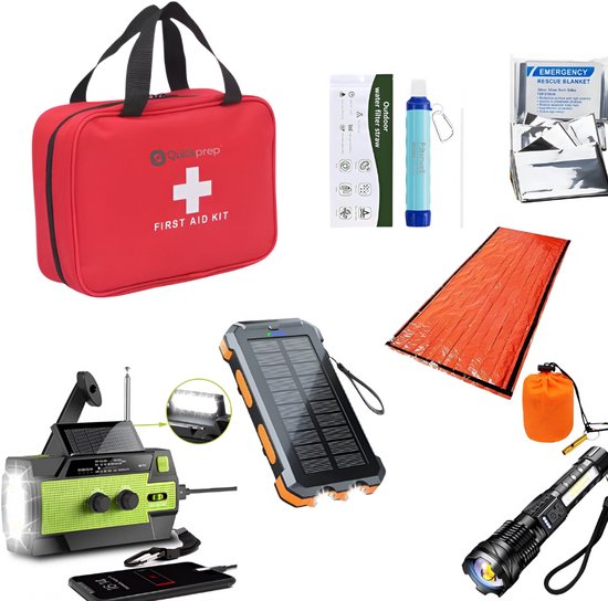 QuickPrep Noodpakket – Rode Kruis