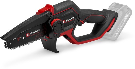 Einhell Professional Accu Mini Kettingzaag GP-PS 18/20 Li BL Solo - Power X-Change - 18 V/Li-ion - Koolborstelloze motor - Zwaardlengte: 20 cm - Max. Zaaglengte: 15 cm - Kettingsnelheid: 8 m/s - Excl. accu en lader van Einhell — afbeelding 2