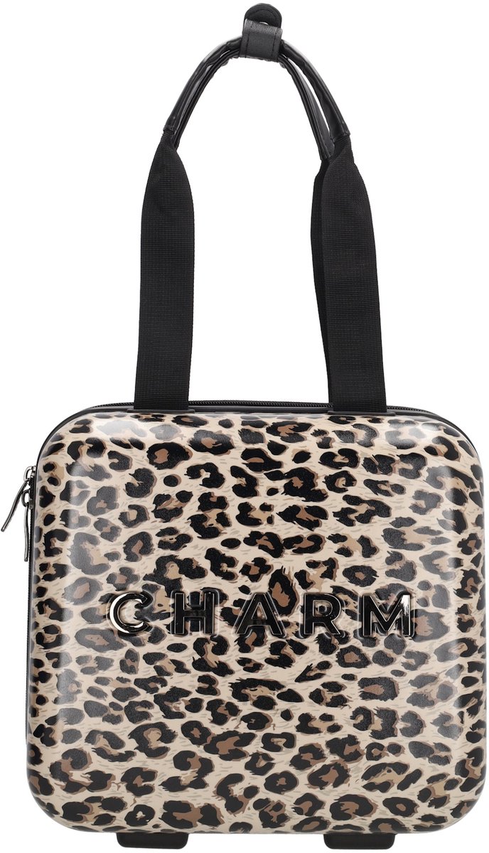 Charm London Capetown Beautycase - Travel - Koffer - Toiletspullen - Luipaard