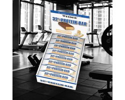 Weider 32% Protein Bar (12x60g) Cookies & Cream - Repen - Eiwit Repen