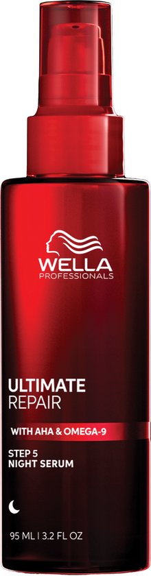 Wella Professionals Ultimate Repair Night Serum 95ml - herstelt beschadigd haar