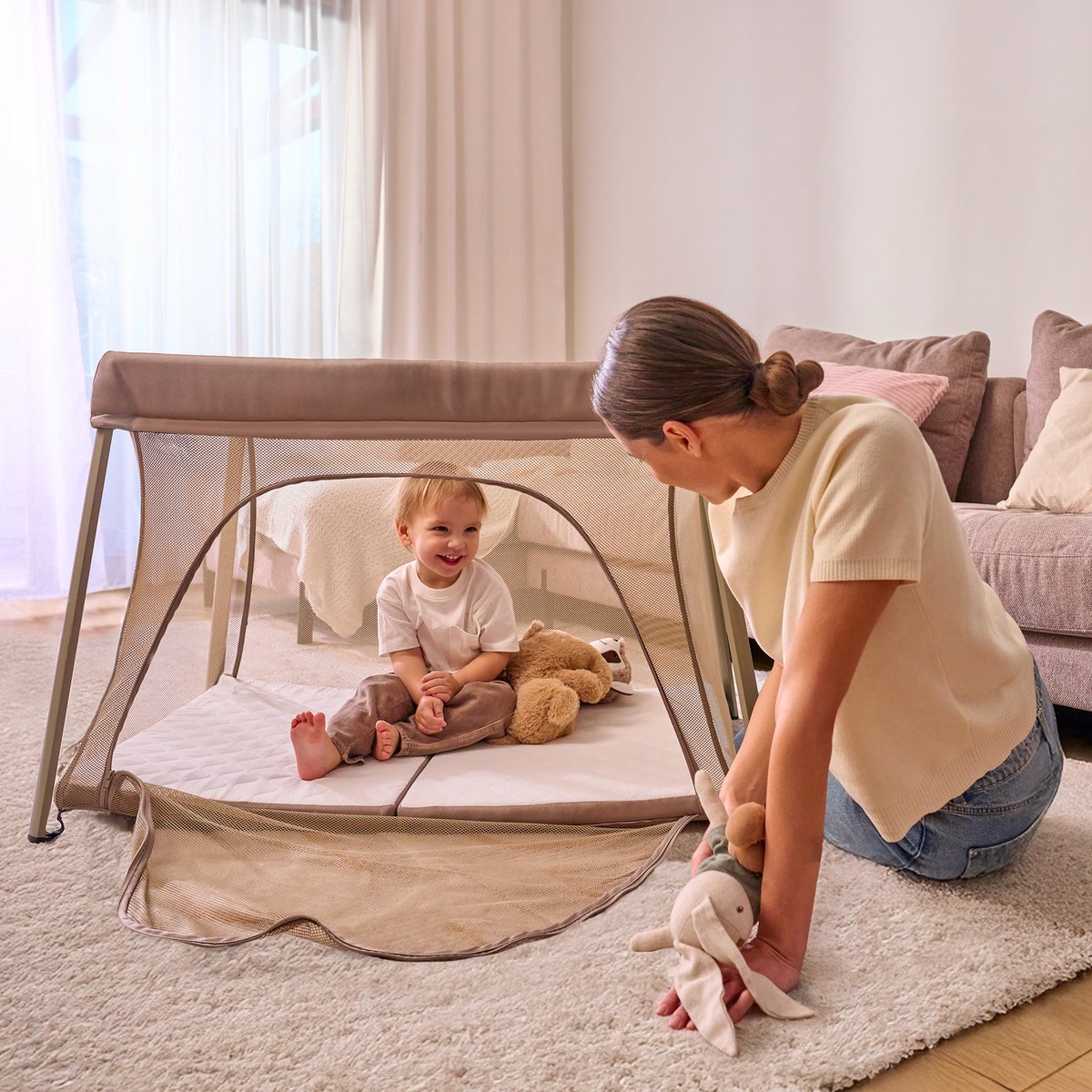 Lionelo Alice – compact 3-in-1 babybedje tot 15 kg thumbnail 5