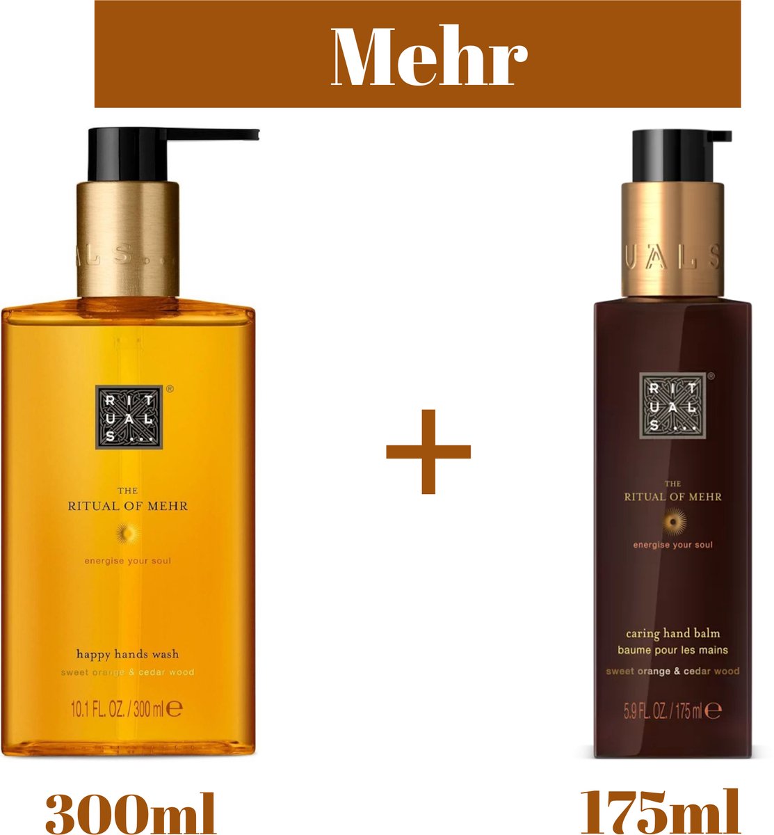 Rituals of Mehr - Kitchen Set Hand Wash 300 ml - Hand Balm Kitchen 175 ml