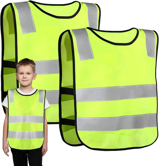Brenzoos - Veiligheidsvest voor Kinderen 6-14 Jaar - Reflecterend Vest