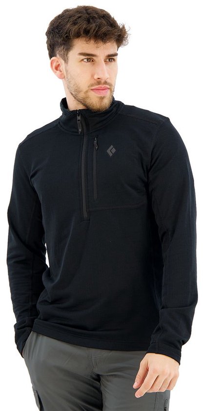 Polaire zippée Black Diamond Coefficient Lt Qz pour homme , Zwart, taille XL