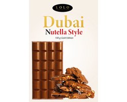 DUBAI Chocolate bar - Nutella Style - Ambachtelijke Hazelnoten - Hangemaakt - 100 gram - Luxe verpakking - Kado voor hem of haar