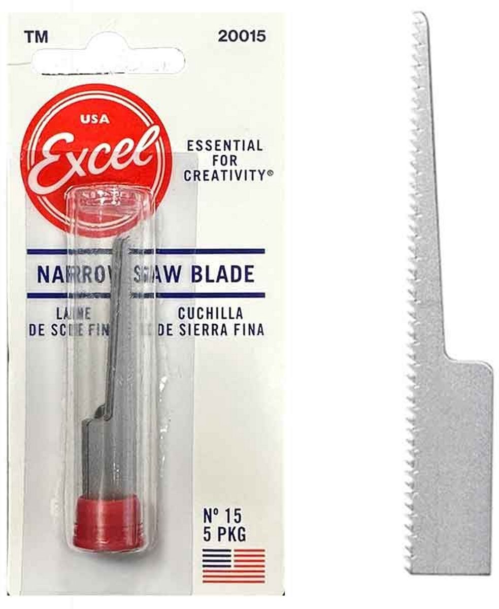 Excel - No.15 Smal Zaagblad 20015 - 5 stuk