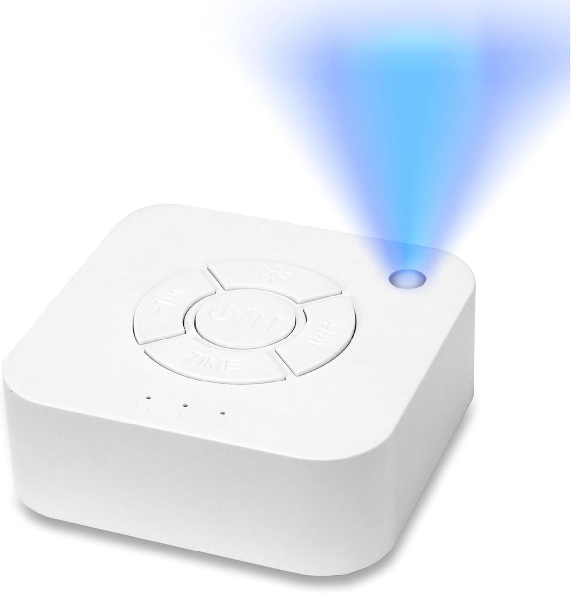 Gsedaox-White Noise Machine-Witte Ruis Machine-Witte Ruis Apparaat-Witte Ruis Slaaptrainer voor Baby-wit