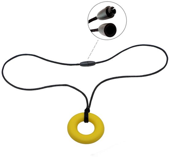 OUYLAF Bijtketting Kauwketting - Kauwketting Kind - Kauwsieraad - bijtketting - bijtketting jongen - 5pcs van OUYLAF — afbeelding 2