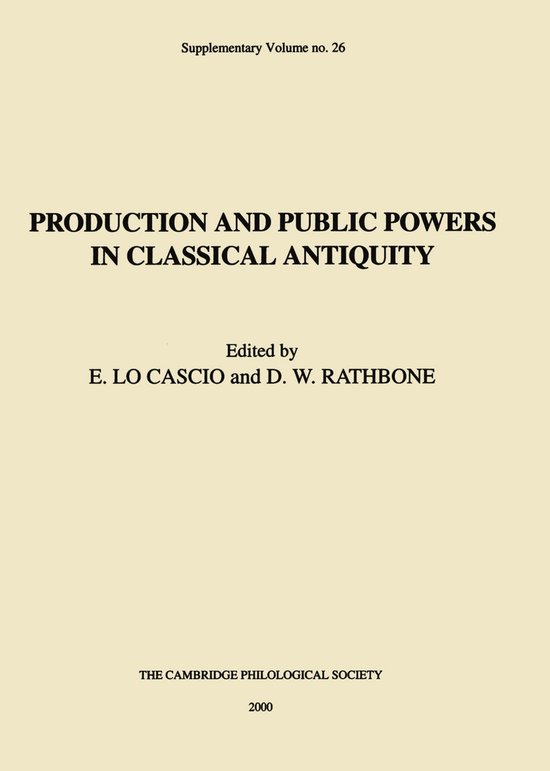 Proceedings of the Cambridge Philological Society Supplement ... - cover