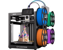 Flashforge Adventurer 5X High-Speed Multi-Color 3D Printer Touchscreen - Intelligent Filament Systeem - 4 Spoelen - 600mm/s – CoreXY – 220×220×220mm – WiFi