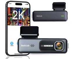 Botslab HK30 Pro 2K Wifi dashcam - 2K resolutie - Wifi met App - 140 graden kijkhoek - Parkeermodus - dashcam voor auto