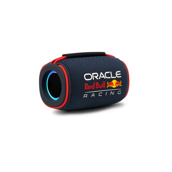 Oracle Red Bull Racing Portable Speaker - Compacte Bluetooth Speaker met LED Verlichting - 20W Max Vermogen - Koppel er 2 met TWS (RB-SK440) van Merkloos — afbeelding 4