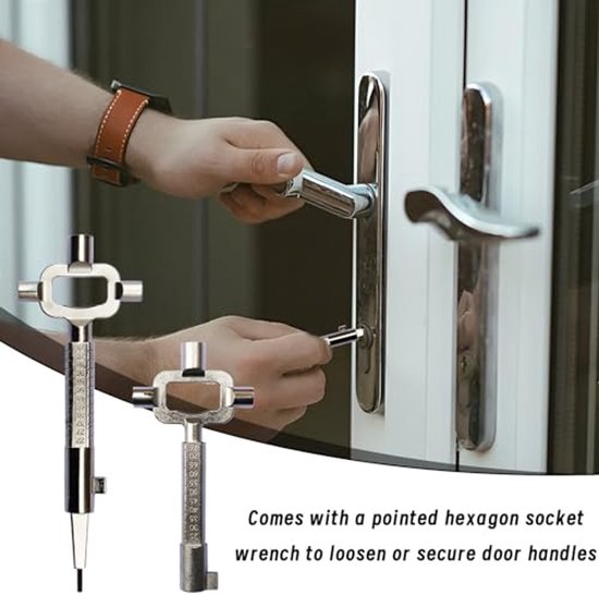 Pack of 2 Universal Building Keys, Architect Key, Long and Short ...