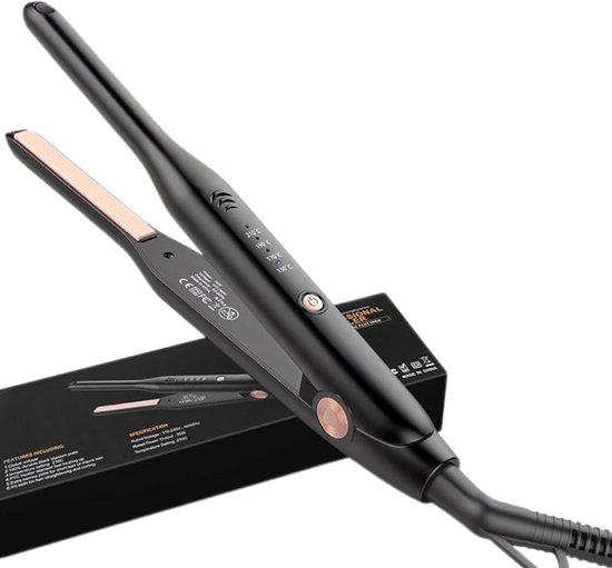 Verte Mini Krultang Voor Kort Haar - Baard Stijltang - - Verte - €59,99