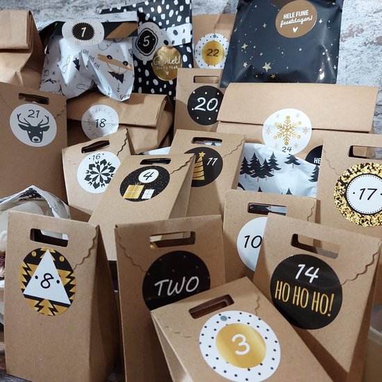 Budgetplanner Adventskalender - 24 Delig - Huishoudboekje - Cadeautip