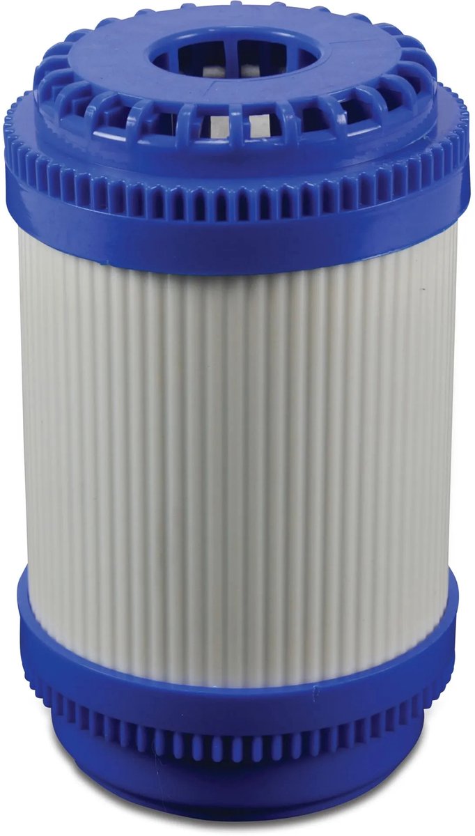 Profec Filtercartridge Kunststof 5" – Actieve Koolstof, Wit/Blauw, 6 bar