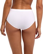 FALKE Daily Seamless Mid Waist naadloos modal broek van onderlaag dames wit - maat L