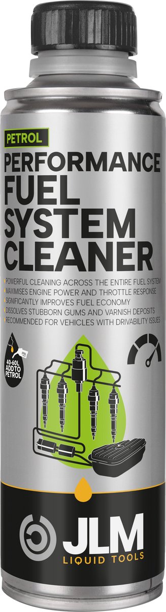 JLM Petrol Performance Fuel System Cleaner - Benzineadditief - Optimaliseert Verbranding - Verbetert Gasrespons - Voor E5 en E10 - 250ml